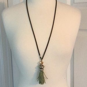 Long Tassel Necklace